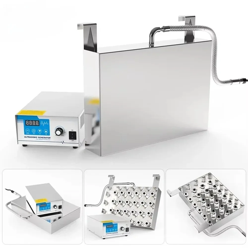 1200W Bottom Mount Ultrasonic Transducer With Cable Manufacturer Of High Quality Ultrasonic Transducers