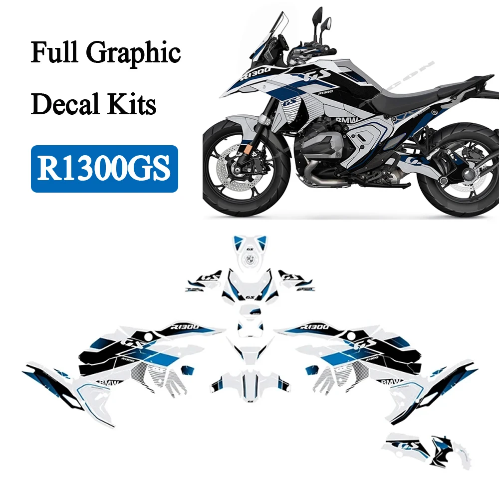 

R 1300 GS Sticker Motorcycle Full Graphic Decal Kit For BMW R1300 GS Protective Sticker Scratch Resistant Kits Accessories 2024-