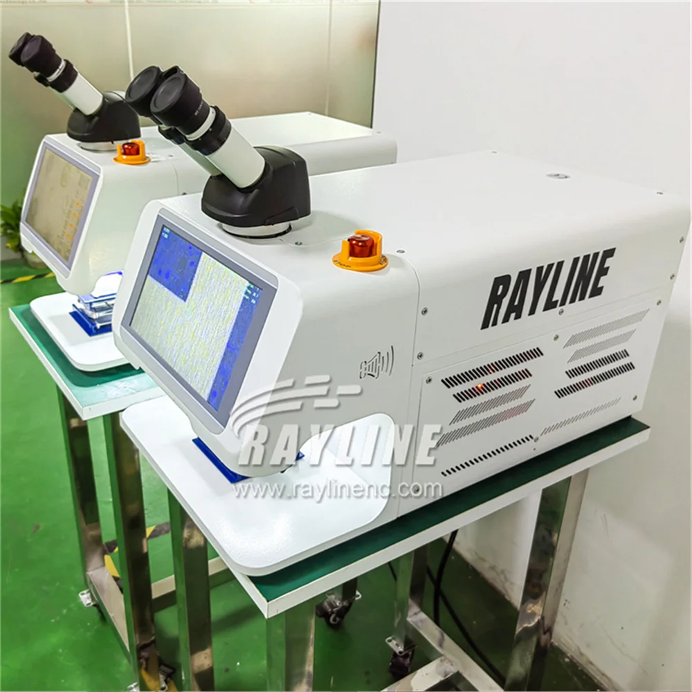 Gold Platinum Laser Welding Machine 200W Jewelry Spot Welder for Ring Chain Necklace Bracelet Earring Repair