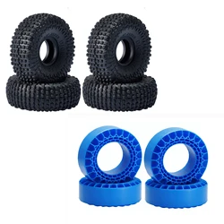 Super Soft Sticky 1.0 Wheel Tires Mud Stud Tires 68*25mm dla TRX4M 1/18 1/24 RC Crawler Axial SCX24 FMS FCX24 RC Car Upgrade