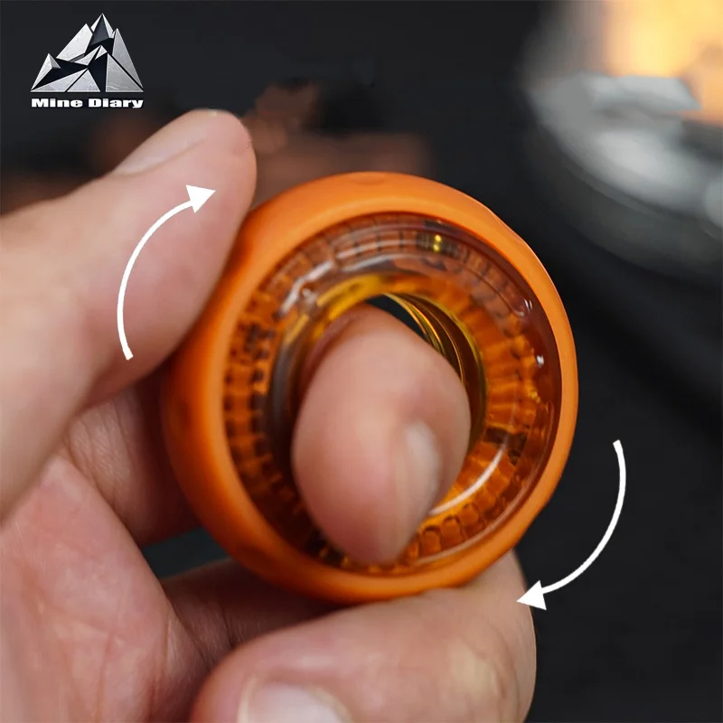 حلقة السقاطة الميكانيكية EDC Fidget Spinner تعزز التركيز والاسترخاء على أطراف الأصابع ألعاب الكبار غير الرسمية بأطراف الأصابع #1