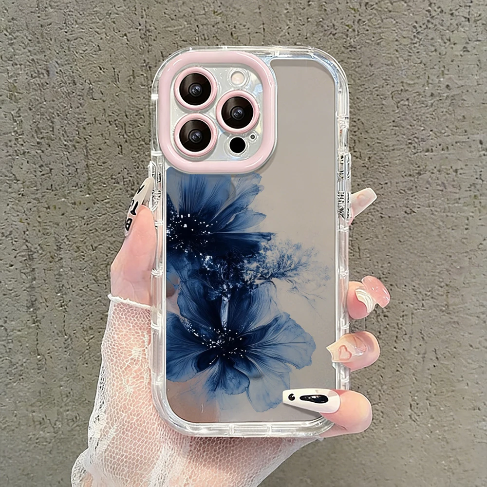 Kristall-Apfelmuster Air Cushion Spiegel-Handyhülle für iPhone 17 15 14 16 Pro Max 13 12 11 Pro X XR XS MAX 7 8 Plus 17Air Cover – Detail 11