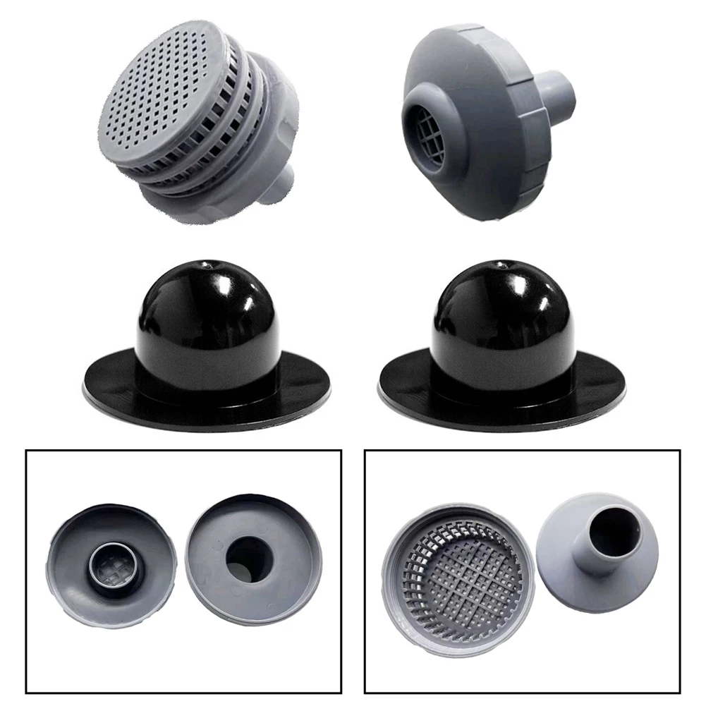 For Intex Compatible 32mm Plastic Pool Connection Set for Water Circulation Enhancement Salt Resistant Gray 6 Piece Fitting