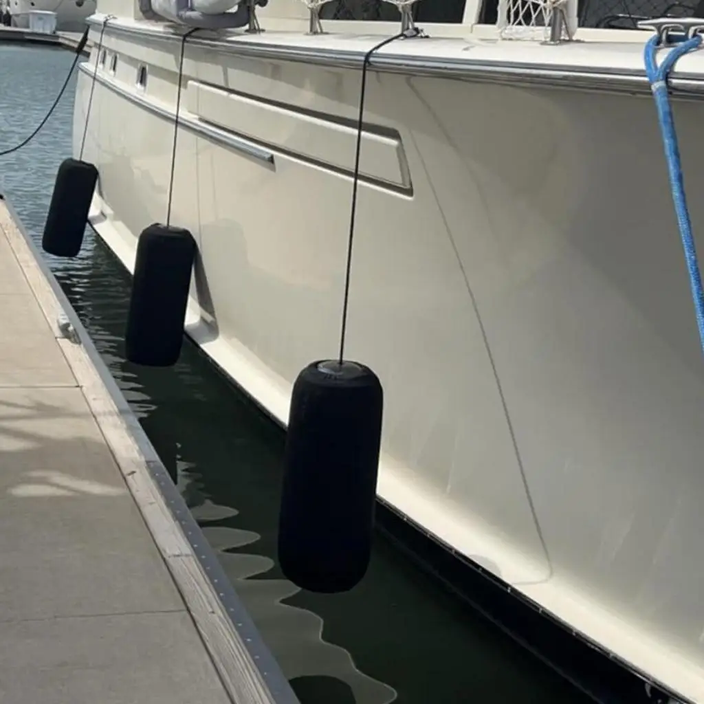 

Boat Fender Cover Ball Sleeve Thickened with Drawstring Protection Protector Boat Bumper Covers for Yacht Marine Bumper Sailing