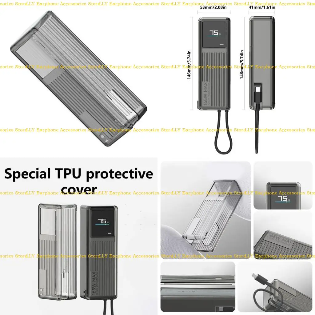 

462E Sturdy Storage Solution For 165W Powerbank 10000 PB1165MI Box Protective Layer