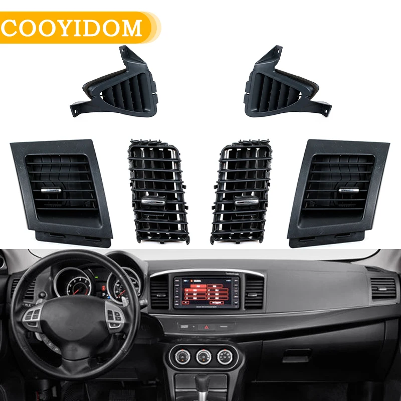 

Car Air Conditioner Outlet Vent For Mitsubishi Lancer EX 2010 2011 2012 2013 2014 2015 Air Conditioning Outlet Cover Shell Vents