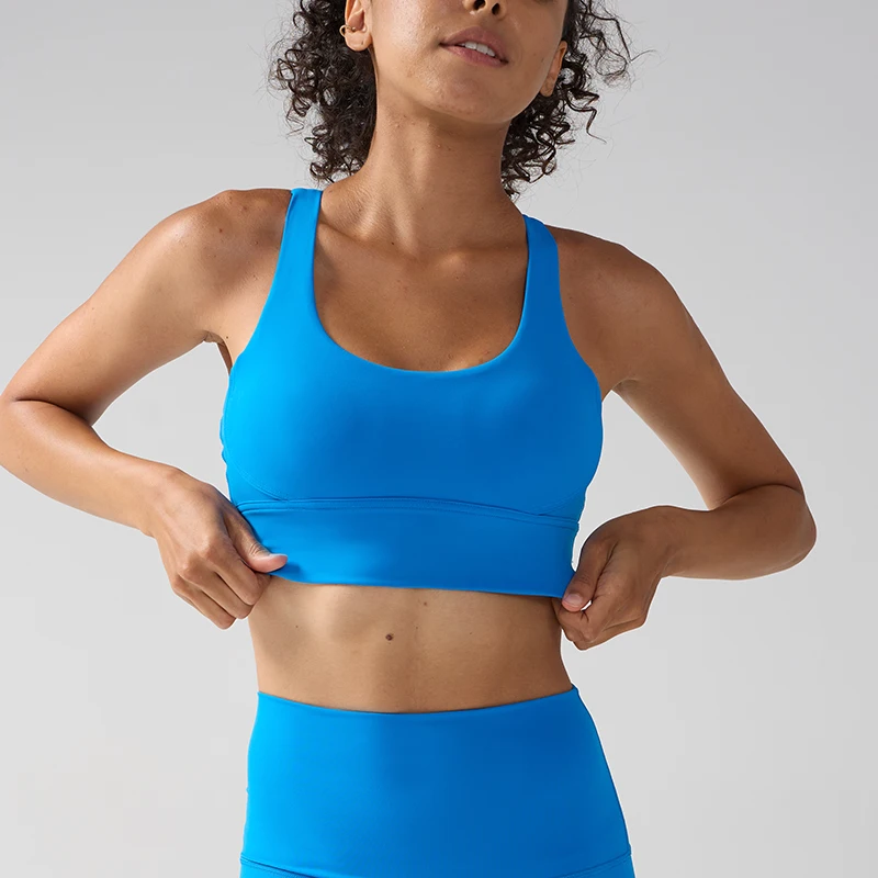 

Бестселлеры по всей четыре сезона, женские бюстгальтеры для фитнеса и йоги, сексуальный дышащий жилет для йоги с перекрестной спинкой, одежда для тренировок для бега