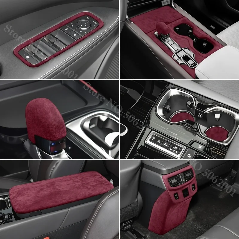 Car Center Console Gear Shift Panel Trim Frame for Lexus RX RX300 RX350 RX350h RX450h RX500h 2023 - 2026 Auto Modified Accessory