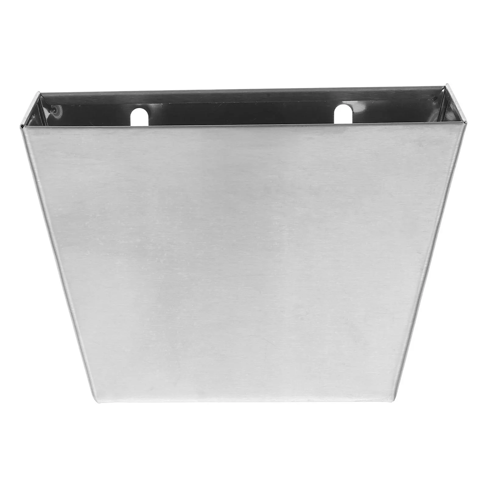 

Stainless Steel Beer Bottle Cap Catcher Bucket Wall Mounted Outdoor Bottle Opener Drainage Holes Weatherproof Cap Holder