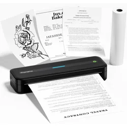 Phomemo M832 Portable Printer Printers Wireless Bluetooth Inkless Printer Thermal Printer Compatible with Phone & Laptop 300dpi