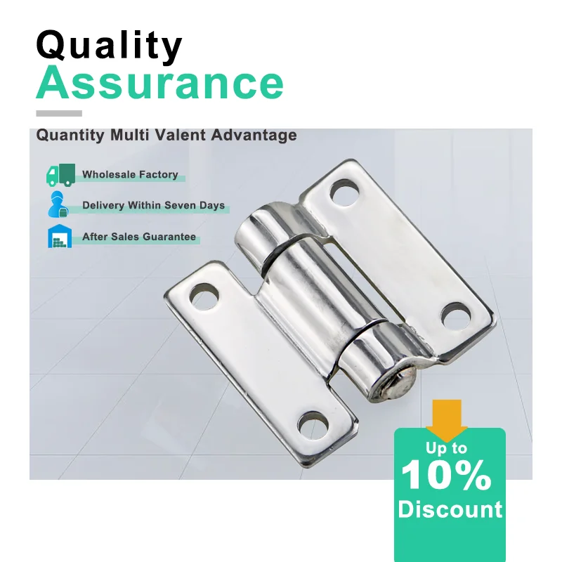 

Industrial Machinery And Furniture Cabinet Doors Are Suitable For 304 Stainless Steel Heavy-Duty Swing Bearing Hinges