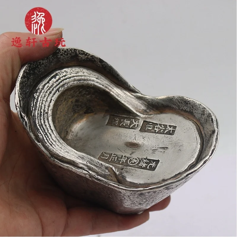 , ancient official , Qing Dynasty 2.5kg yuan coins, silver , Qiaobao honeycomb base copper ingots, rand