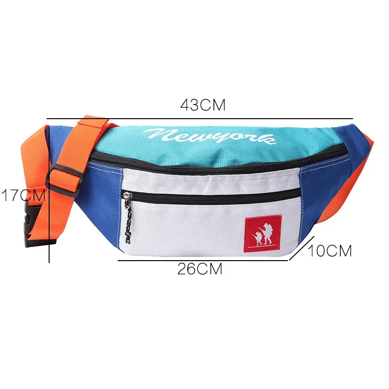 YoReAi Waist Bag Fanny Pack Men Fashion Bags For The Belt Pillow Male Chest Bag Banana Packs Hip Hop Bum Package Crossbody Packs