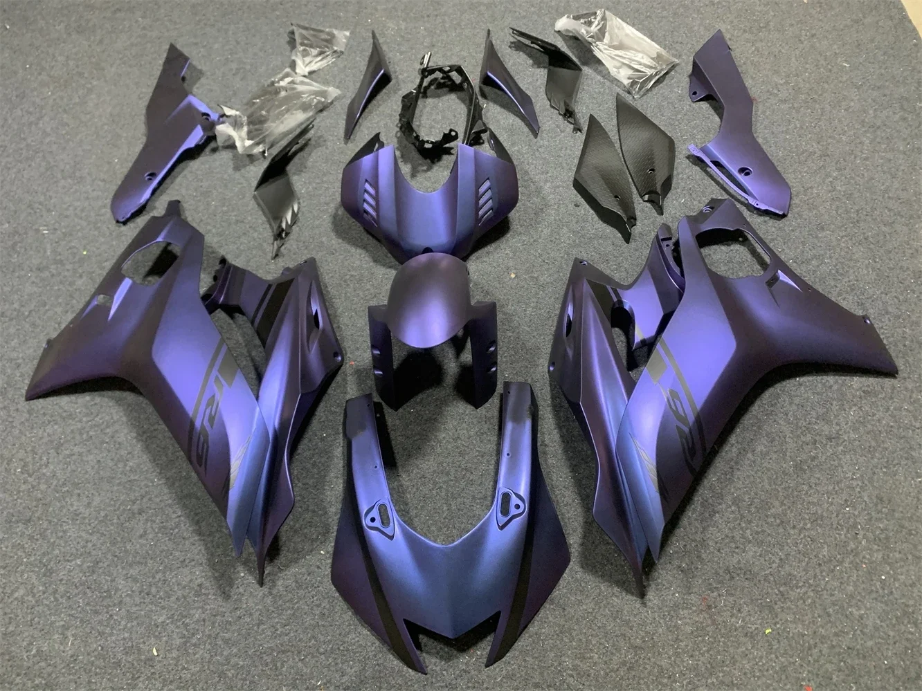 Motorcycle fairing fits YZF-R6 2017 2018 2019 2020 2021 2022 YZF600 17-22 Year fairing Blue Purple motorcycle housing