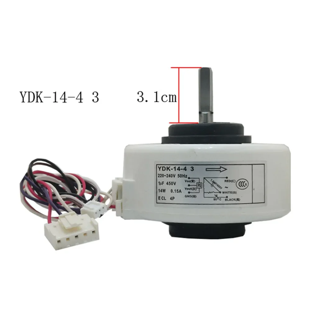 1pc YDK-16-4 Indoor Air Conditioner Motor YDK-14-4 Fan YDK-16-4G Conditioning Motor Airflow Direction Control Assisted Saving