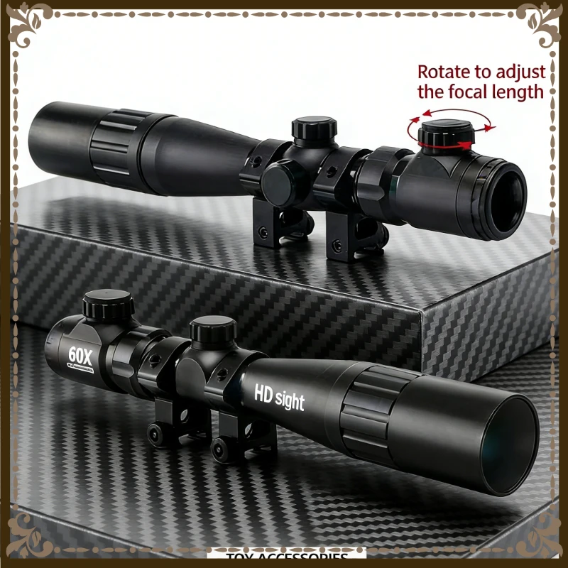 

2026 1/2/3 шт. 20-мм двойной кронштейн для рельса с выдвижным откидным зеркалом для игрушечного пистолета Pineapple Soft Bullet Gun, украшение для детских игрушек