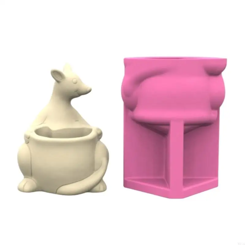 W0YA プランターは、ユニークな多肉植物ホルダーの作成に適したカンガルーの形をしています。