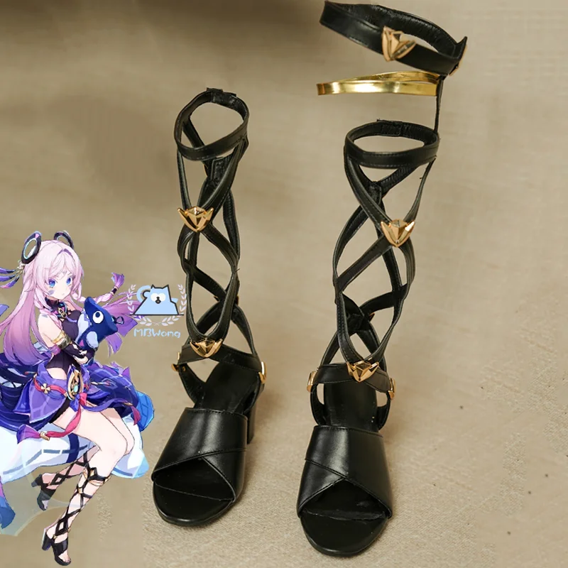 

Genshin Impact Citlali Cosplay Shoes Gladiator Sandals Natlan Citlali Cosplay For Halloween Carnival Party Women Men