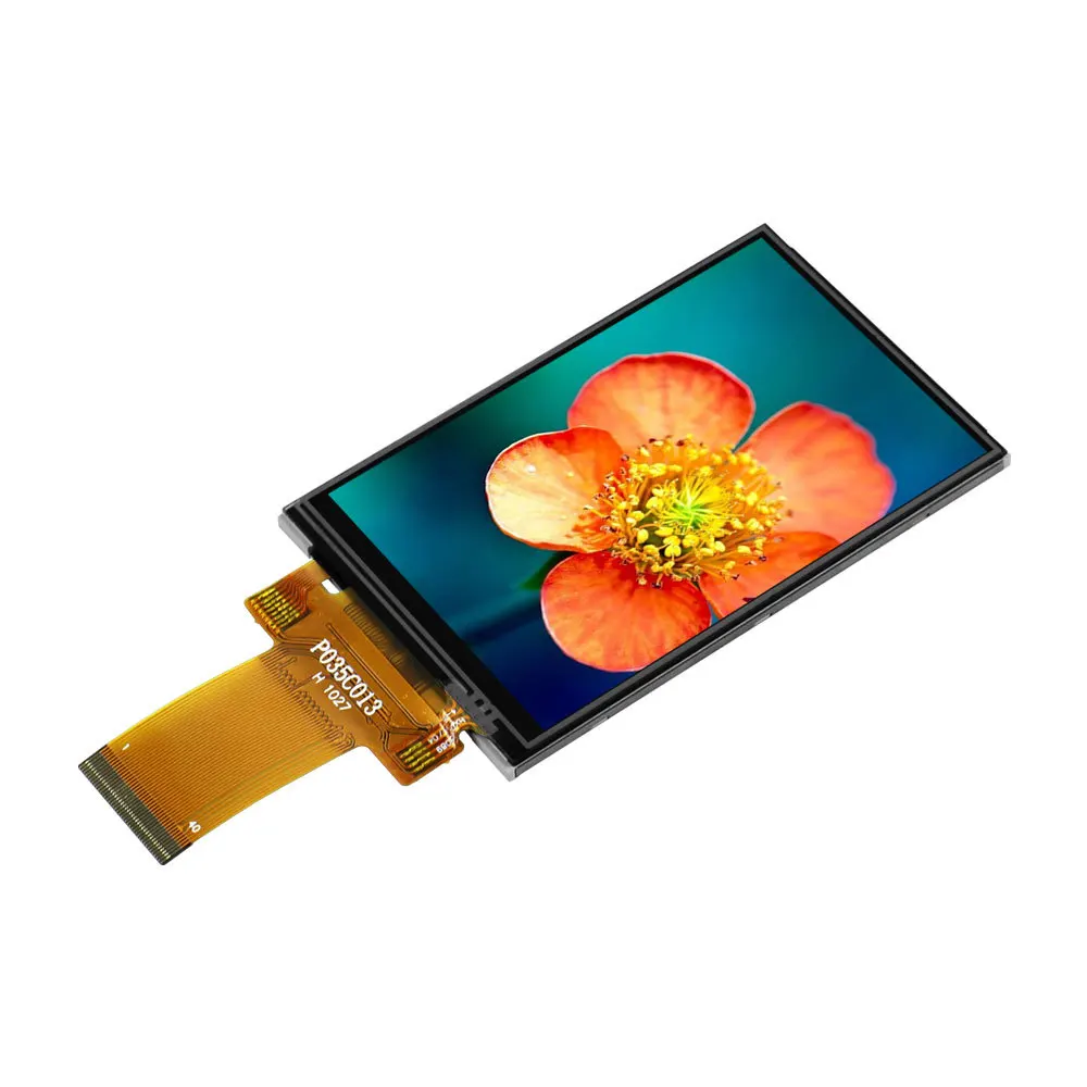 3.5 inch resistive Touch screen, MCU SPI interface,ILI9488 drive, 320X480 LCD Touch