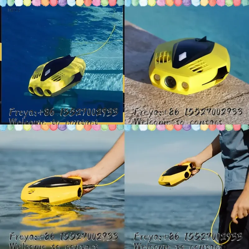 Palm-Sized APP Control Underwater with Full HD for Underwater Exploration and Photo/Video Capture