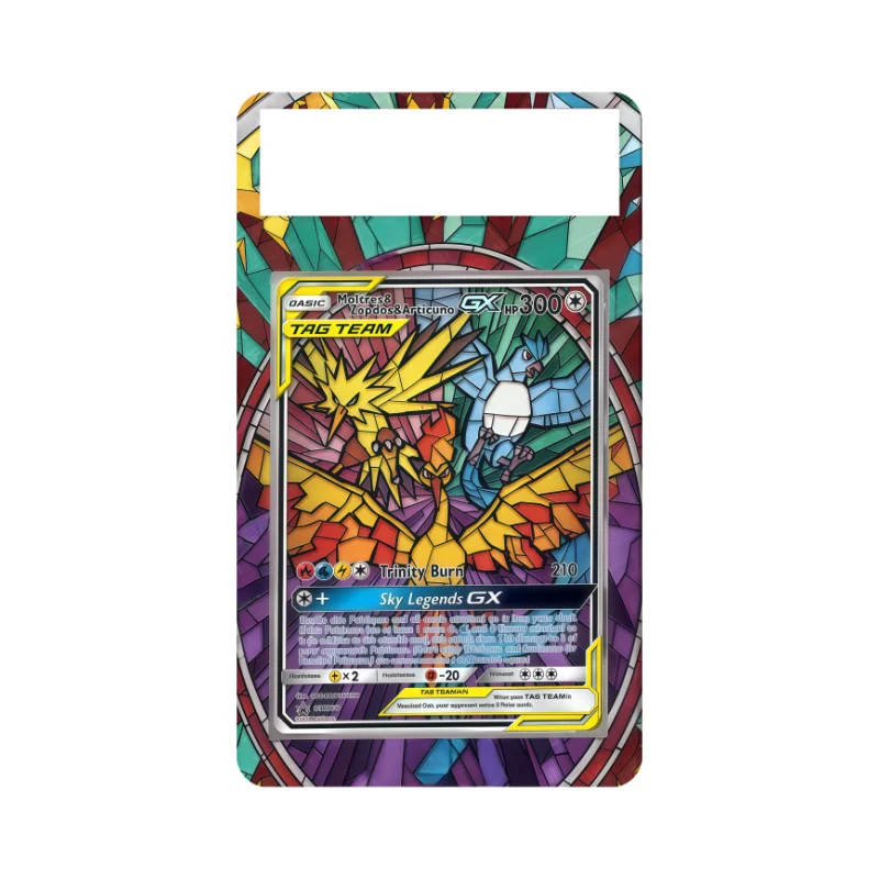 Anime Art Display for Pokemon Jolteon Arceus Charizard Anime Game Expand Art Fans Gift Acrylic Protective Case Keychain No Shell view 6