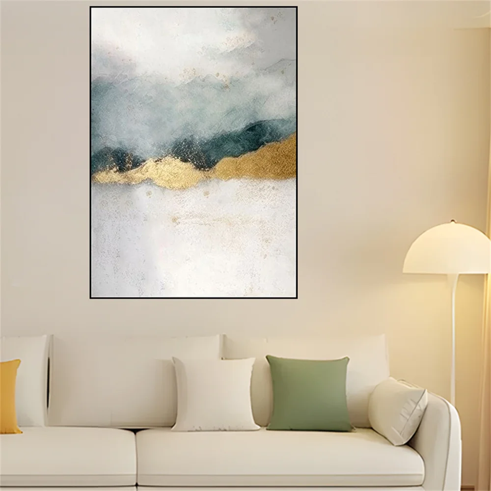 

100% Handpainted Oil Paintings Red Bronze Handmade Painting Brown Abstract Modern Canvas Picture Decor Wall Art Living Room