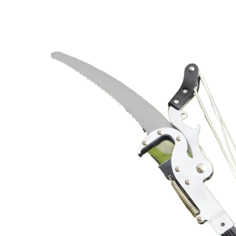 Imported telescopic rod 9 meters super hard high-altitude pruning shears alloy telescopic rod giant high-branch pruning shears