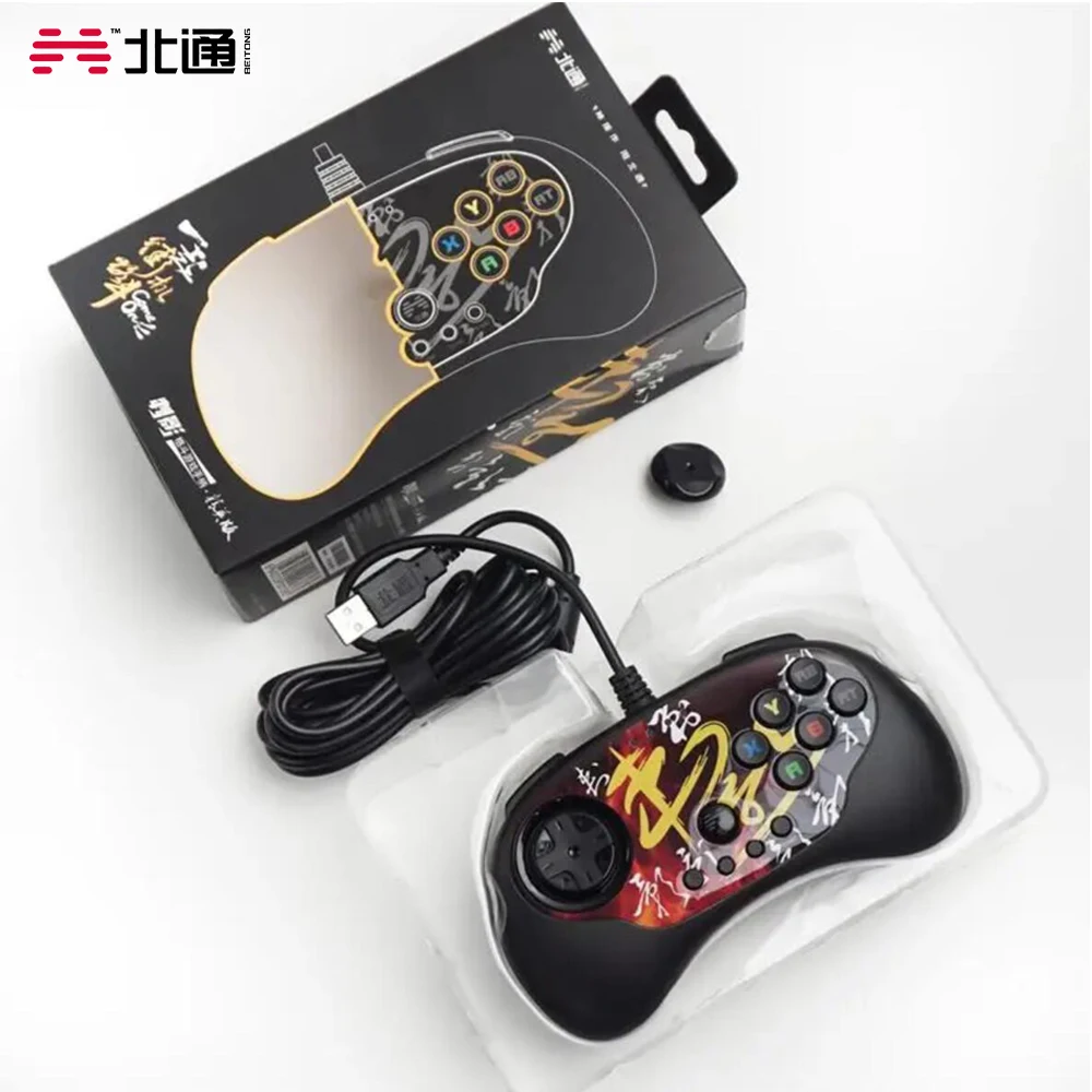 Original Betop BEITONG CIYING Fighting Gamepad Elite Version USB Wired Game Controller Arcade Joystick For Android TV PC PS3 360