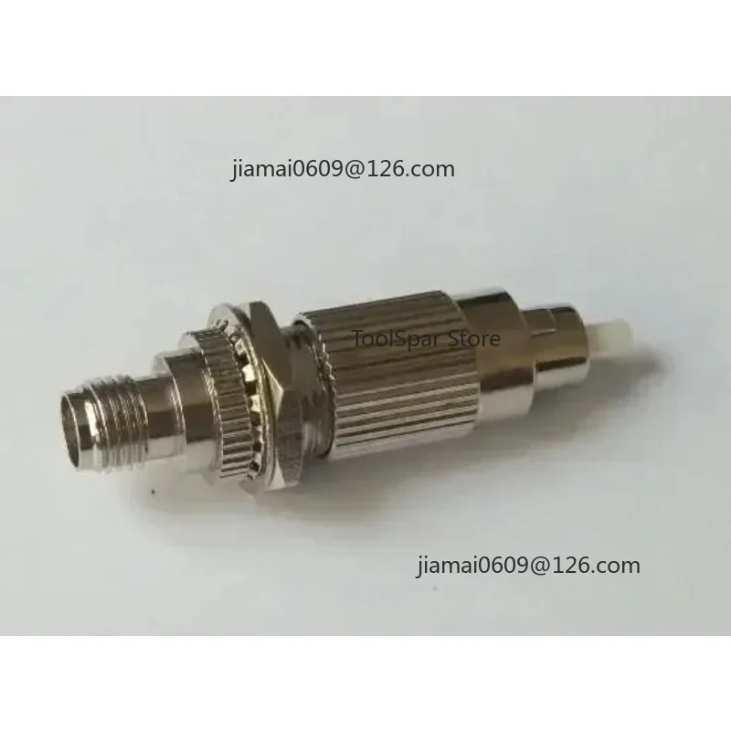 SMA Female to FC Male Fiber Optic Adapter Flange Type Optical Fiber Coupler Connector Conversion Adapter