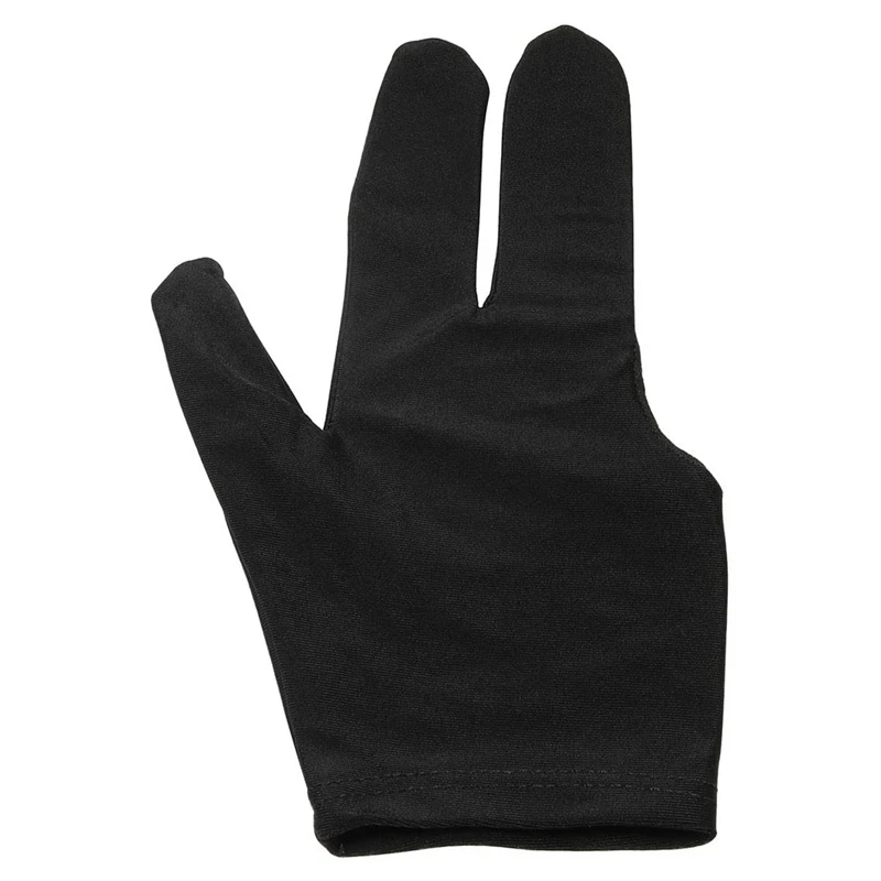 MYMF-20Pcs Billiard Gloves 3 Fingers Left And Right Hand Glove Snooker Cue Pool Gloves