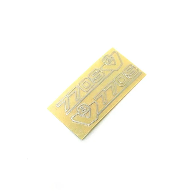 1pcs Tail Light Decorative Metal Sticker for 1/14 Tamiya RC Truck Trailer Tipper Scania 770S 56368 Diy Parts