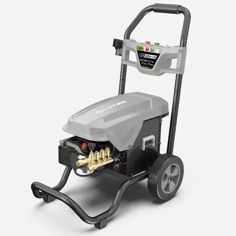 LUTIAN 220V 2.5KW High Pressure Water Car Washer 1900PSI 130bar 13LPM Household & Commercial Farm Cleaning Machine Pump Motor