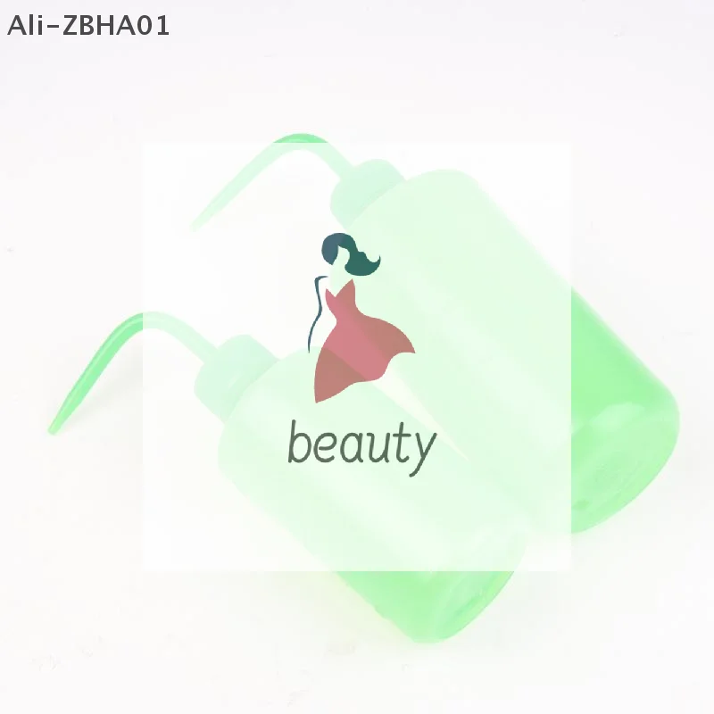 250/500 ミリリットル防水眉毛リムーバーボトルまつげエクステンションメイクアップツールまつげクリーニング洗浄ボトル湾曲した注ぎ口クリーナー