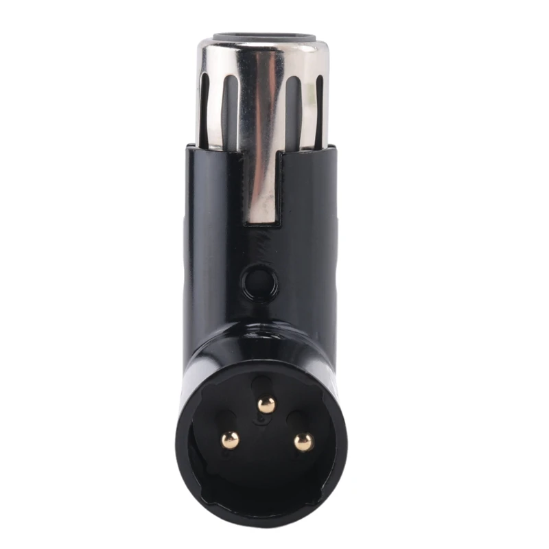 Adaptateur d'angle XLR rotatif Smart-2Pcs, double connecteur mâle et femelle en forme de L, adaptateur métallique avec 4 Positions d'angle réglables