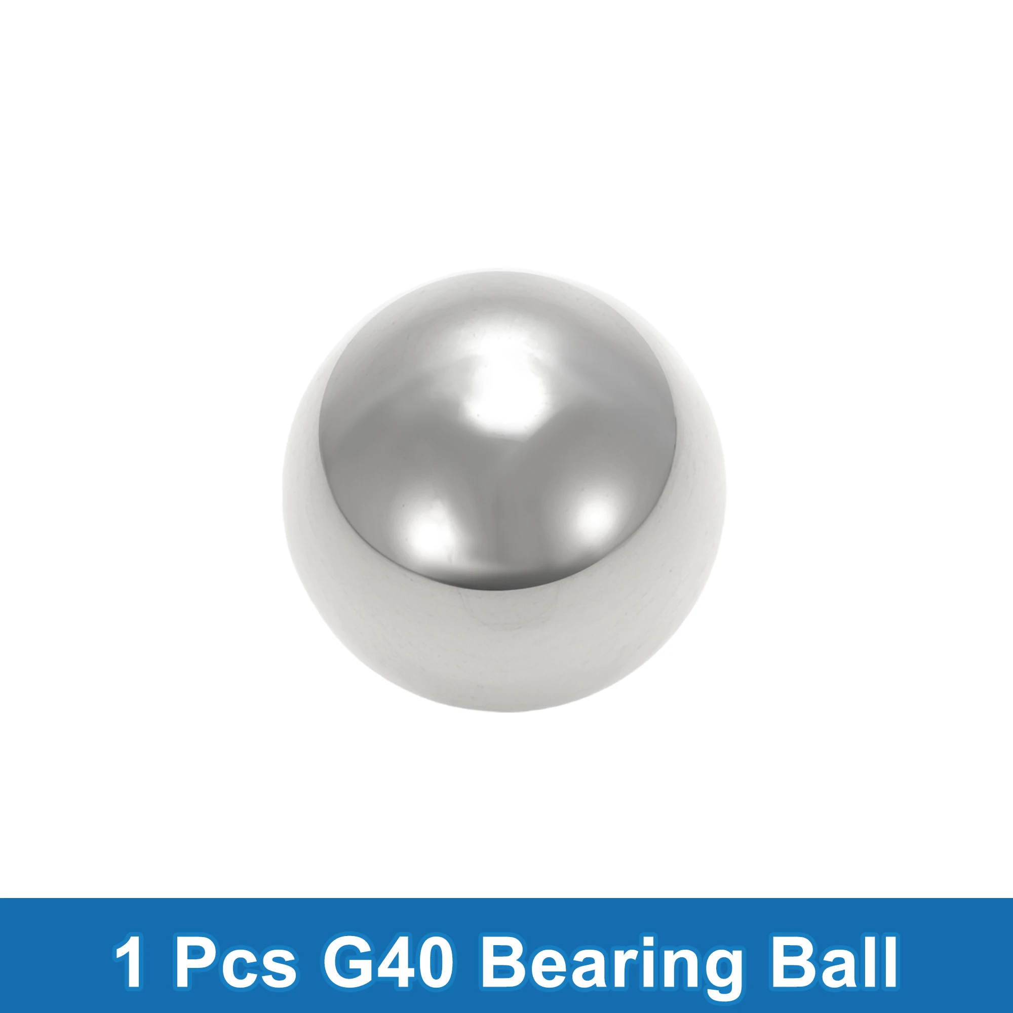 

X Autohaux 49.0mm Bearing Ball Bearing Steel G40 Precision Ball Silver Tone 1 Pcs