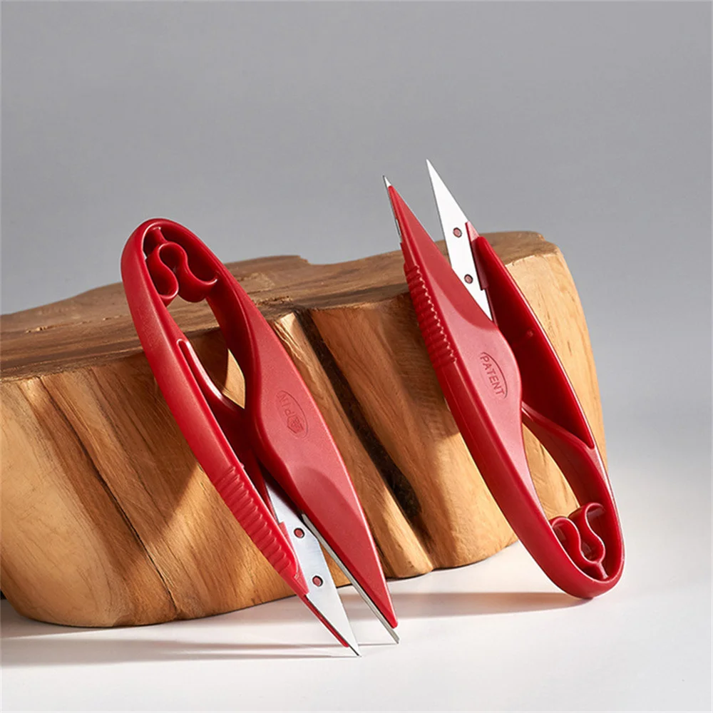 Stainless Steel Double-Edged Sewing Scissors Profession Embroidery Cross Stitch Sewing Thread Head Cutter Snips Trimming Nipper