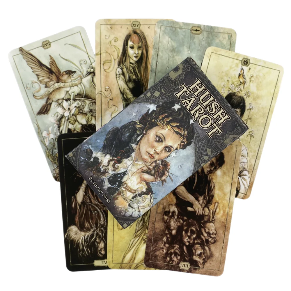 Hush Tarot Cards A 78 Deck Oracle English Visions Divination Edition Borad Playing Games