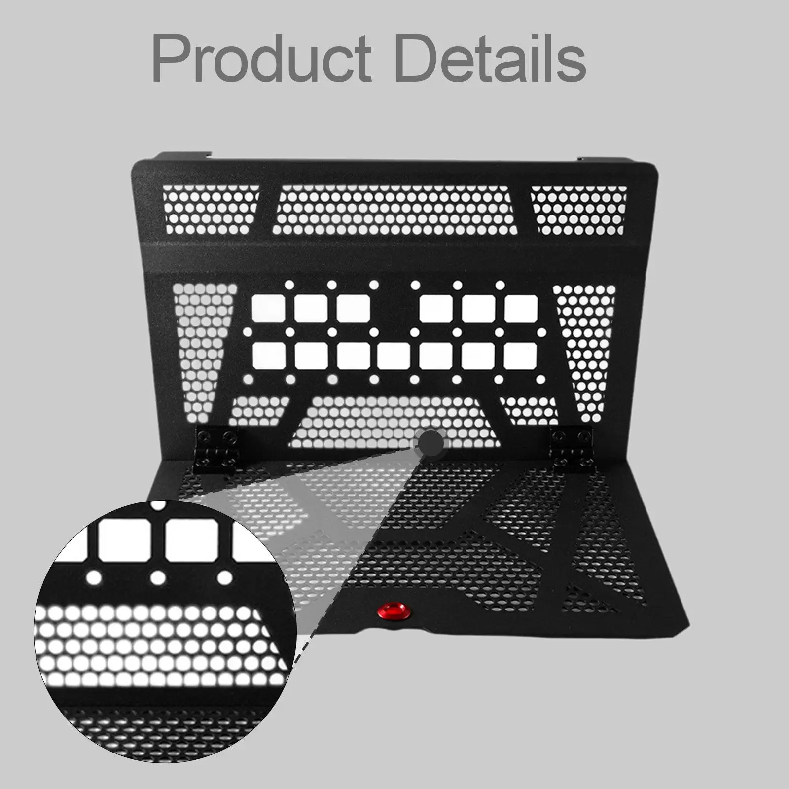 

Turbo Engine Cargo Bed Cover Sturdy Ventilated Lid for Polaris RZR XP 4 1000 2014-2023 Upgrade