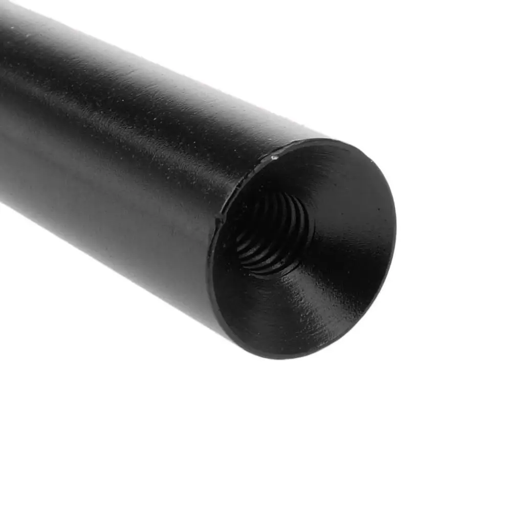 Mini antenna aerea corta universale per auto nera da 12 cm in fibra di carbonio
