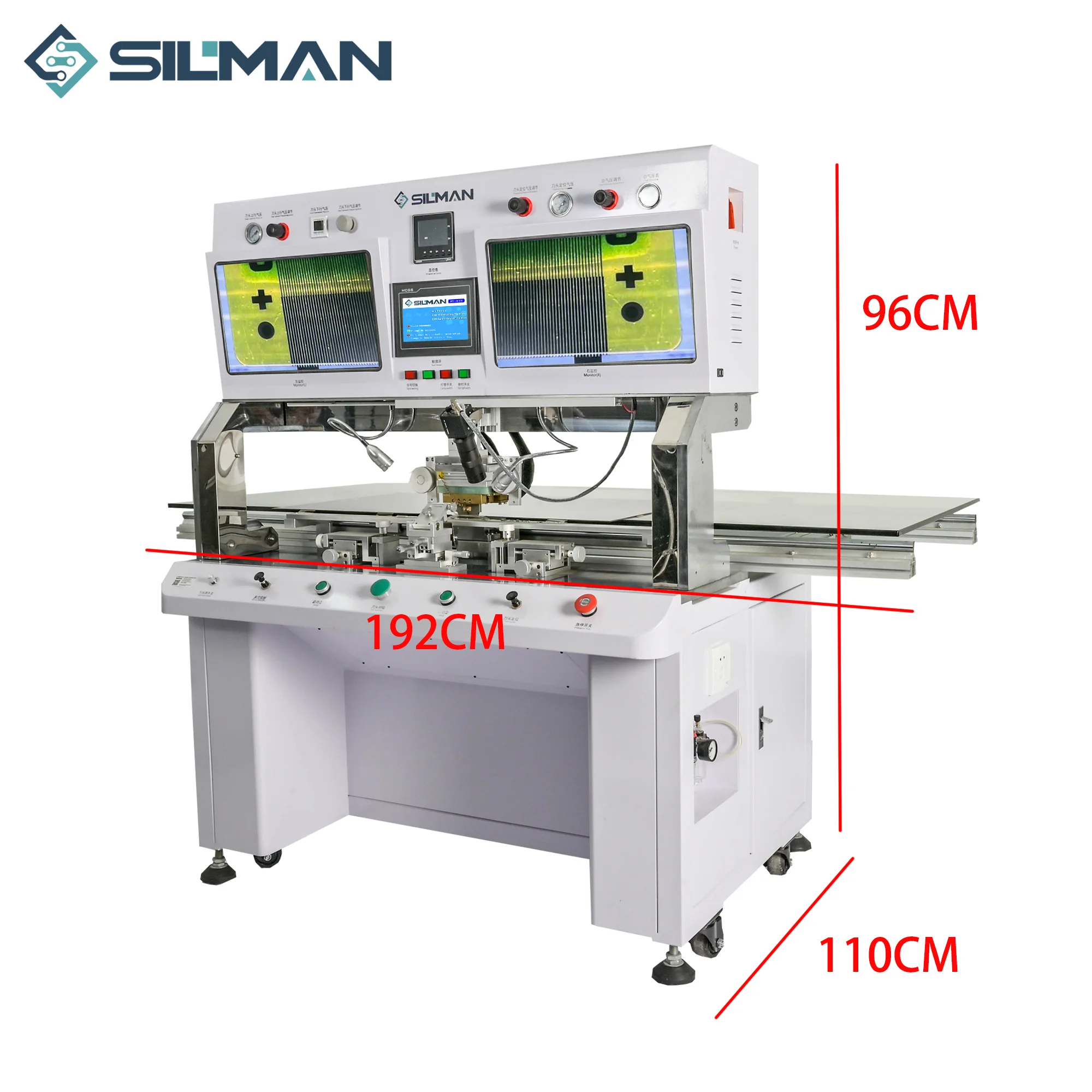Silman ST-100SW ACF COF Bonding Machine For Laptop LED LCD TV Screen TAB FPC COG Single Head Big Size Display Repairing Device