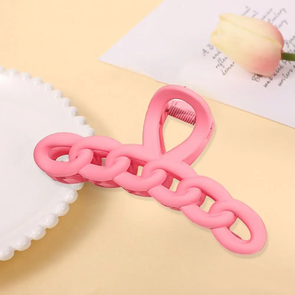 Metal Spring Hair Gripper Women Hair Grip Stylish Hair Clip for Women Strong Grip Anti-slip Claw Design Elastic Spring Hair