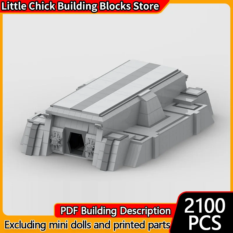 City Street View Model MOC Building Bricks Defense Command Center Modular Technology Children Holiday Gifts Assemble Toys Suit