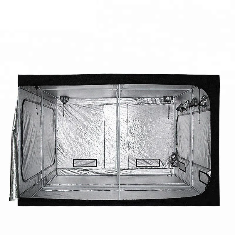 Tent Hydroponic Seedlings 600D Oxford Cloth Indoor Cultivated Plant Growth Tent 300 * 300 * 200cm