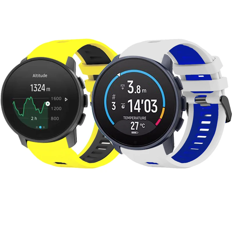 22mm Uhren armband für Suunto Vertical/Race Bands Sport Silikon Armband für Suunto 9 Peak Pro/Suunto 5Peak Armband ﻿