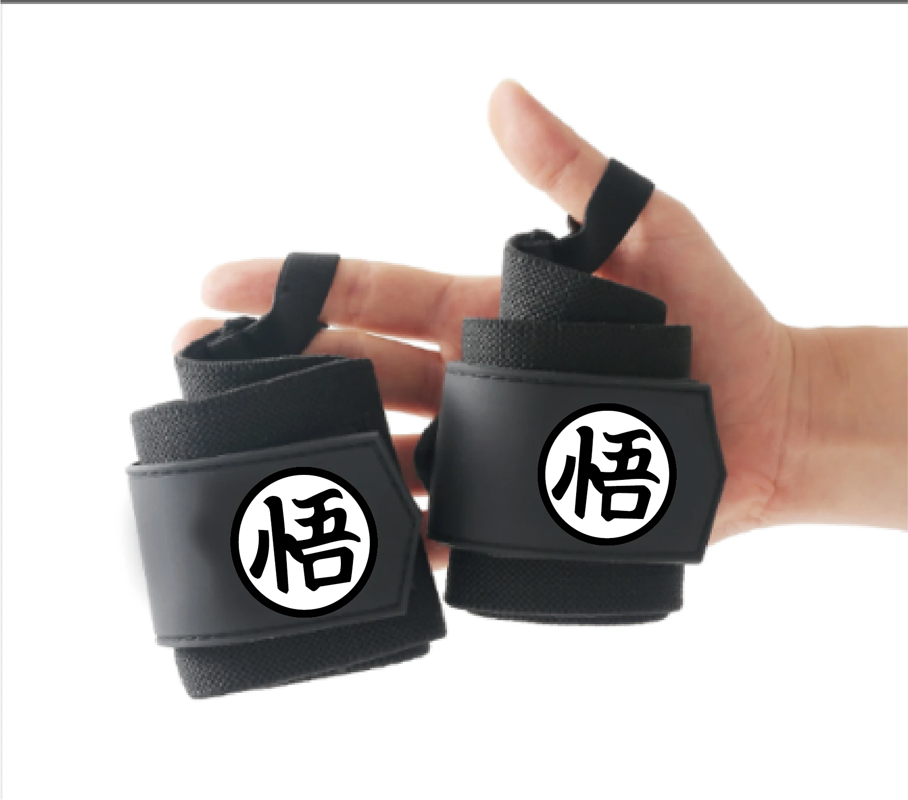 Wristband Elastic Breathable anime Wrist Wraps With Thumb Loop Neoprene