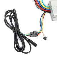 For KUGOO M4 Electric Scooter Skateboard Display 6 Pin Instrument Throttle Cable Parts Dashboard Display Connecting Cable