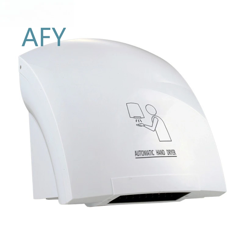 Mini Low Power 1800W ABS Sensor Hand Dryer for Homes Hotels for Bathroom Kitchen Commercial Use Hand Dryer for Wall Mount