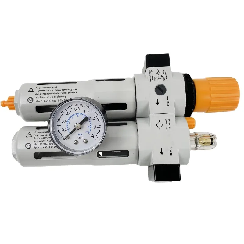 Air Filter Regulator Lubricator FR/L Pneumatic Air Treatment