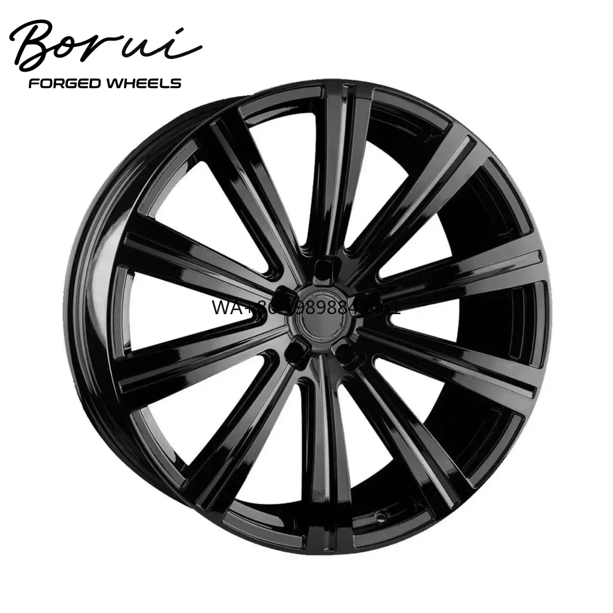 Borui Forged Wheels Made in China Aluminum Alloy Wheel 18-24inches Lightweight High Strength Forged Wheel Hub
