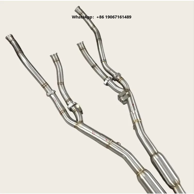 Factory OEM Custom Performance Exhaust System for S600 W140 6.0 Car Full Exhaust Pipes System with 304SS F002